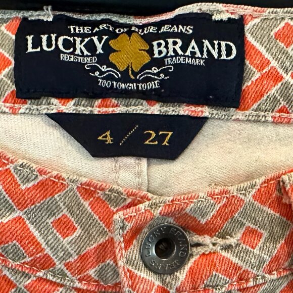 LUCKY BRAND Charlie Capri 4/27 - Picture 6 of 11